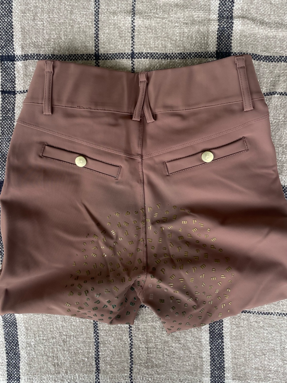Pomme Equestrian “Nellie Bling” Full Seat Breeches S/26 - Picture 4 of 6